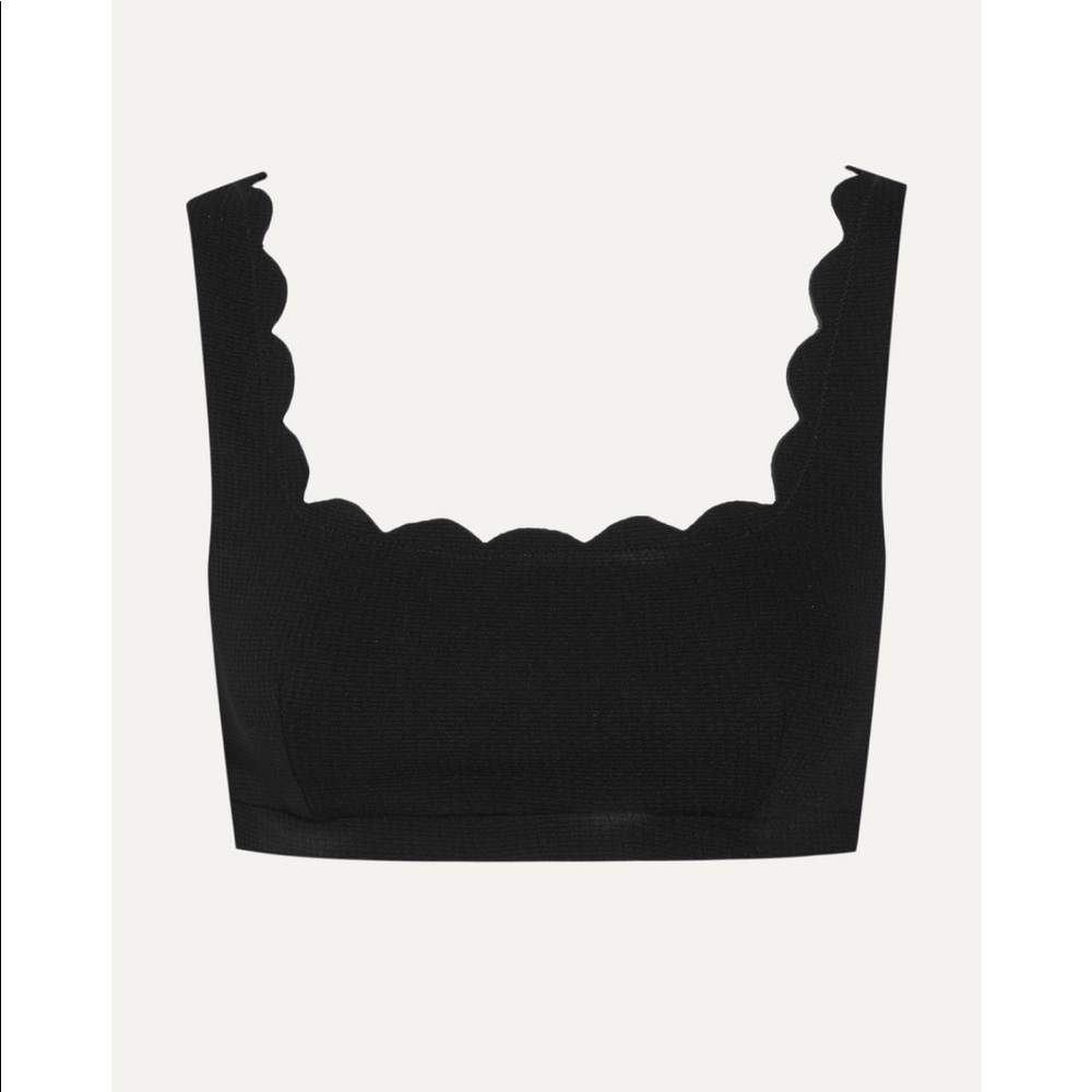 MARYSIA Palm Springs Scalloped Bikini Top